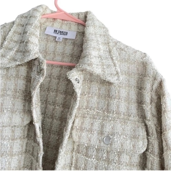 BB Dakota by Steve Madden Jacket Plaid Print Shacket
Sweater Trend - M - Picture 2 of 11